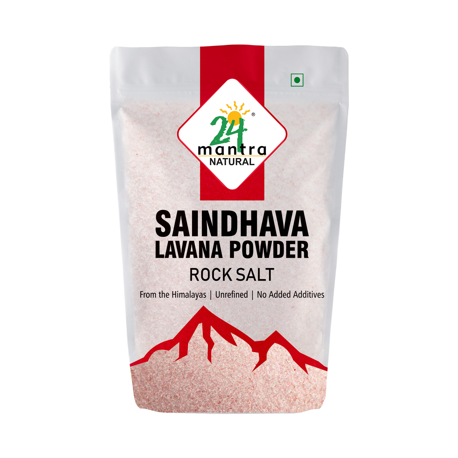 24 Mantra Himalayan Rock Salt Powder AGRO COMMERCIAL